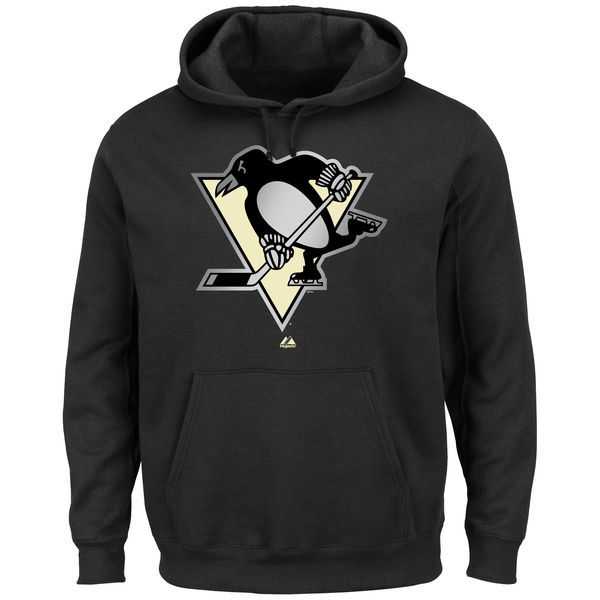 Men's Pittsburgh Penguins Game Reflex Pullover Hoodie - Black,We sell and wholesale Men's Pittsburgh Penguins Game Reflex Pullover Hoodie - Black on line form chian!